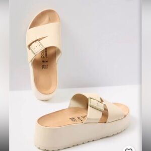 Papillio Birkenstock Platform Slide Sandals